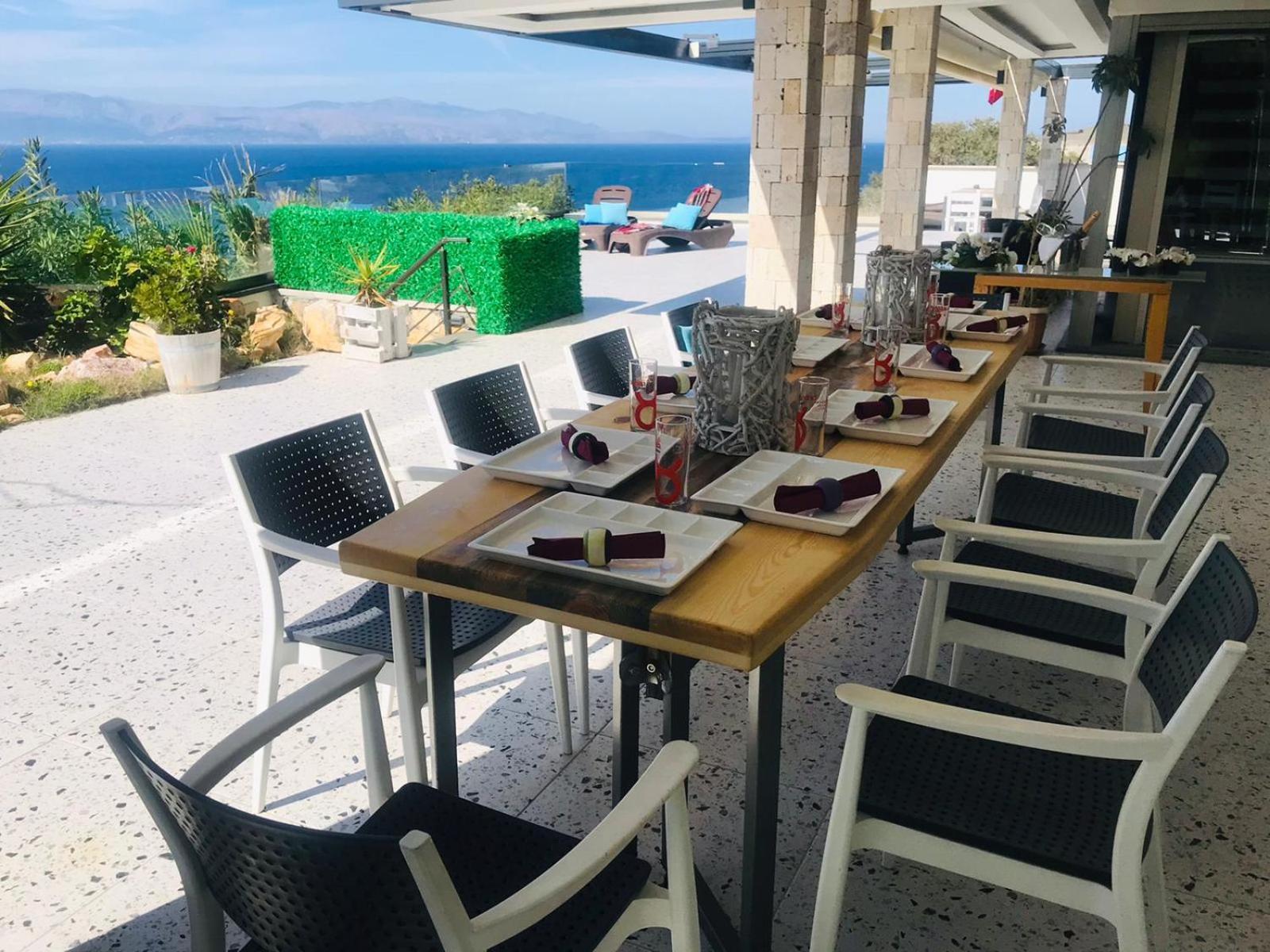 Çeşme 마비 파노라마 빌라 외부 사진