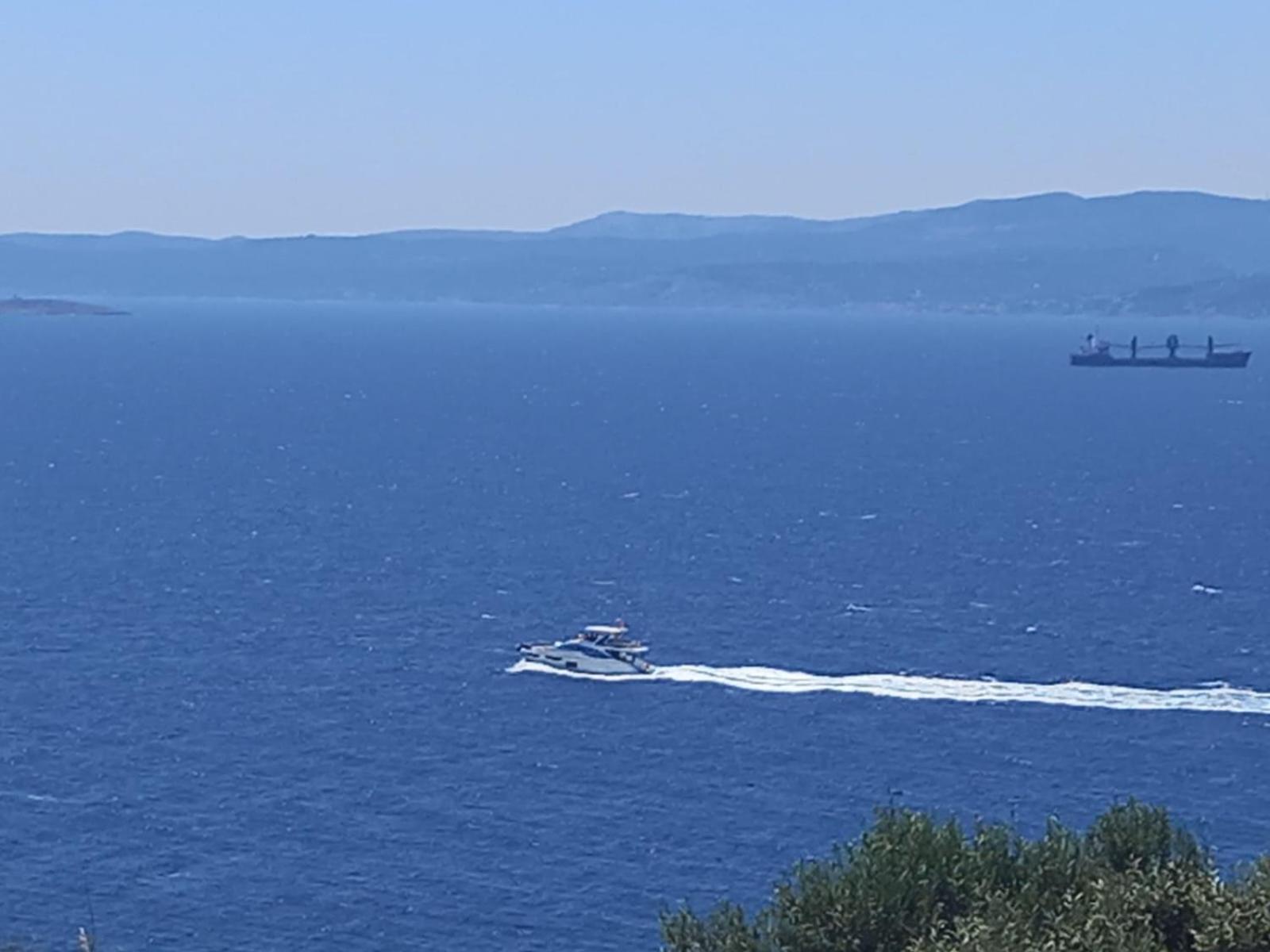 Çeşme 마비 파노라마 빌라 외부 사진