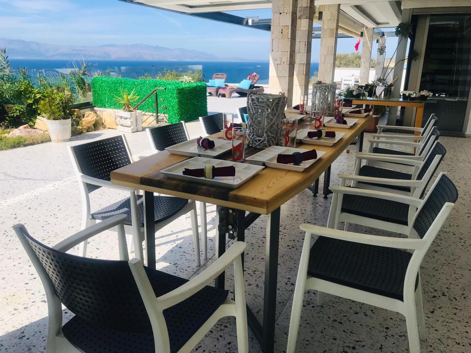 Çeşme 마비 파노라마 빌라 외부 사진