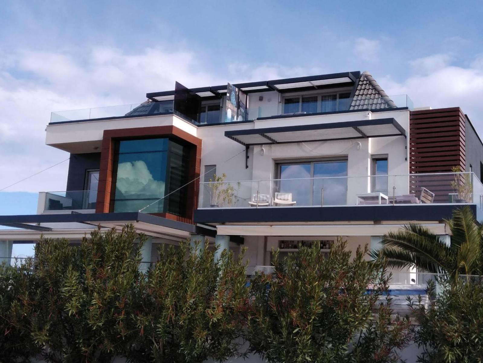 Çeşme 마비 파노라마 빌라 외부 사진