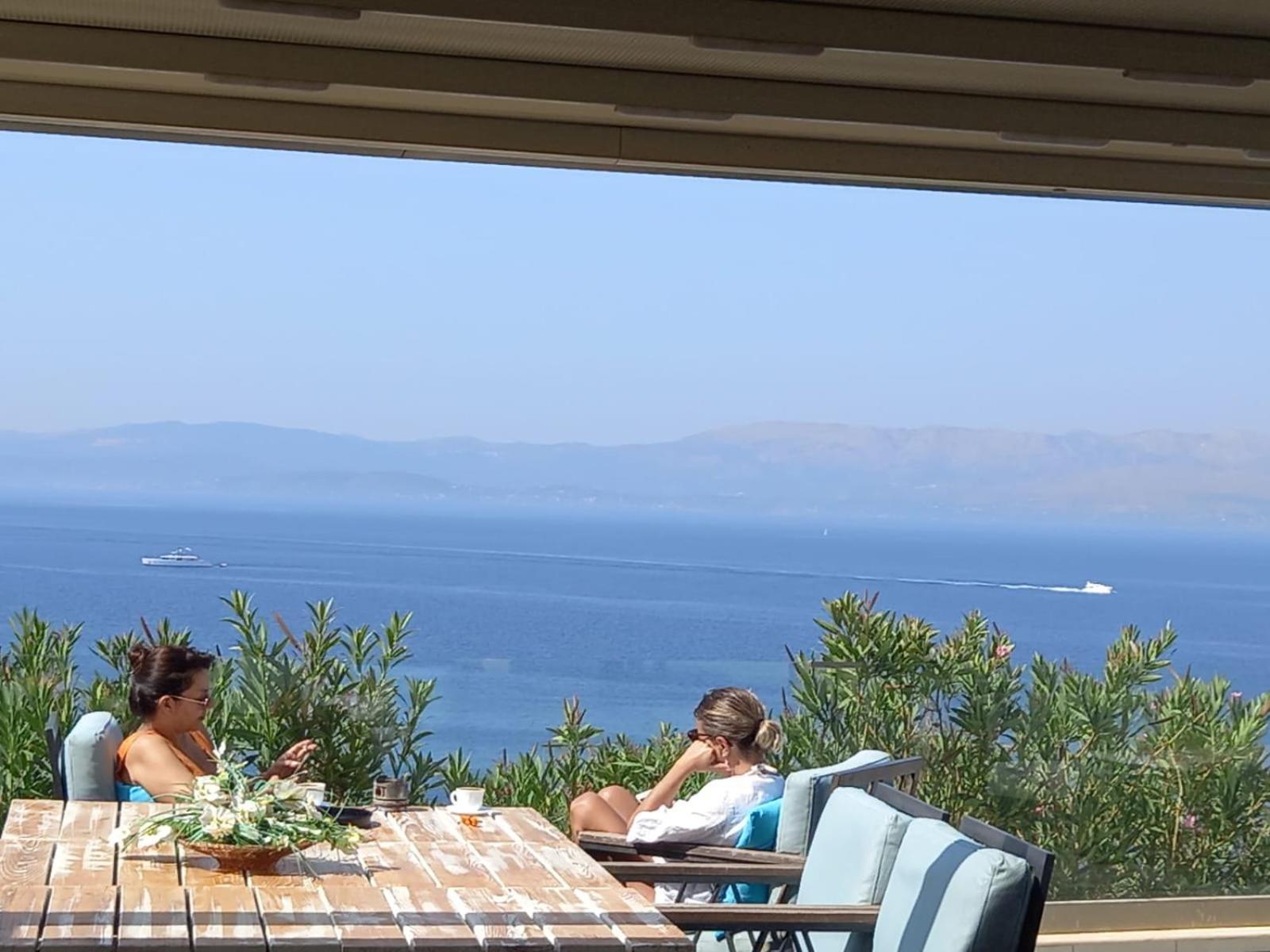 Çeşme 마비 파노라마 빌라 외부 사진